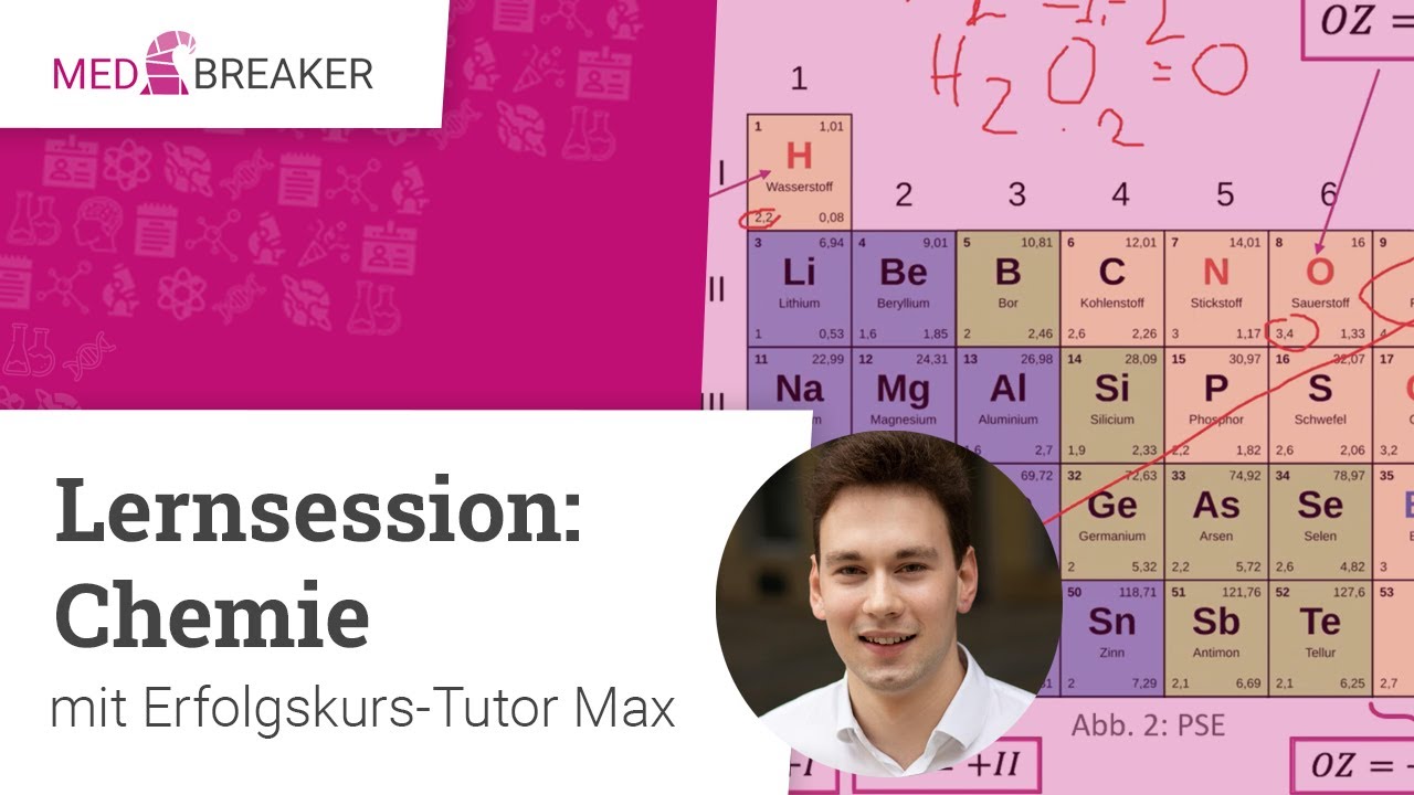 MEDBREAKER Lernsession | Chemie mit Erfolgskurs-Tutor Max (BMS)