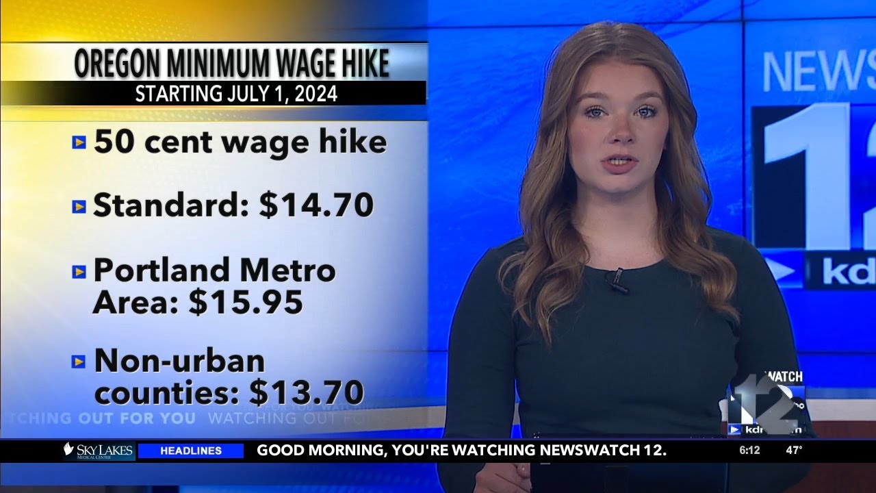 Oregon to raise minimum wage in July