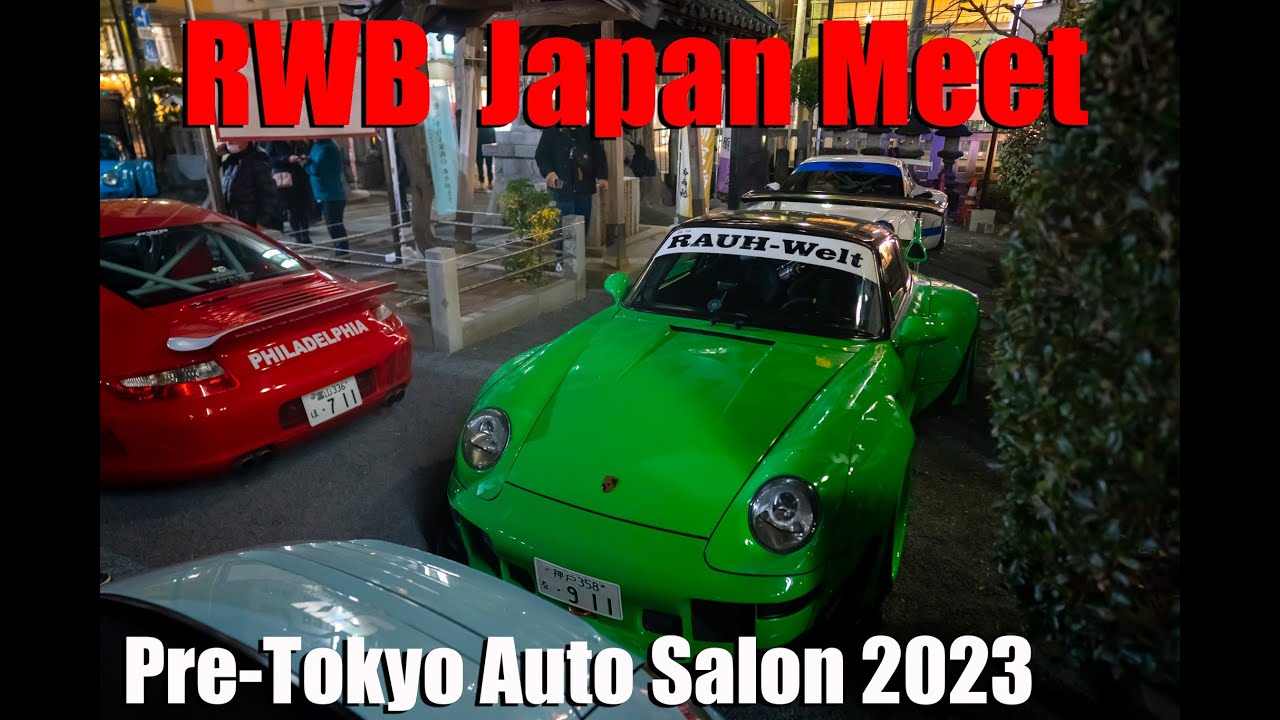 RWB Japan | Night Before Tokyo Auto Salon Meet | 2023