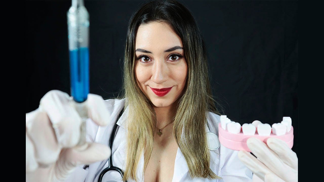 ASMR Doctora Roleplay 🦷Limpieza de Dientes en Español Para DORMIR✨💤