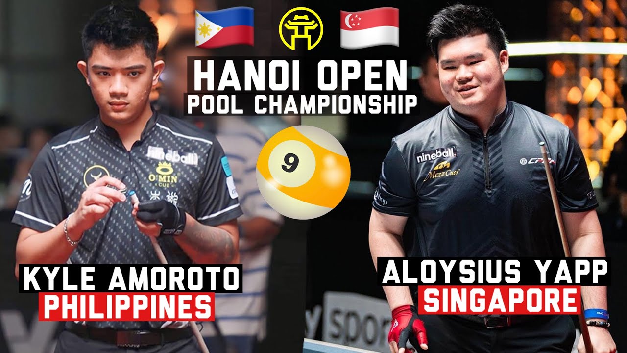 SINGAPORE RANKED #1 ALOYSIUS YAPP VS PHILIPPINE RISING STAR KYLE AMOROTO | 2023 HANOI OPEN HIGHLGHTS