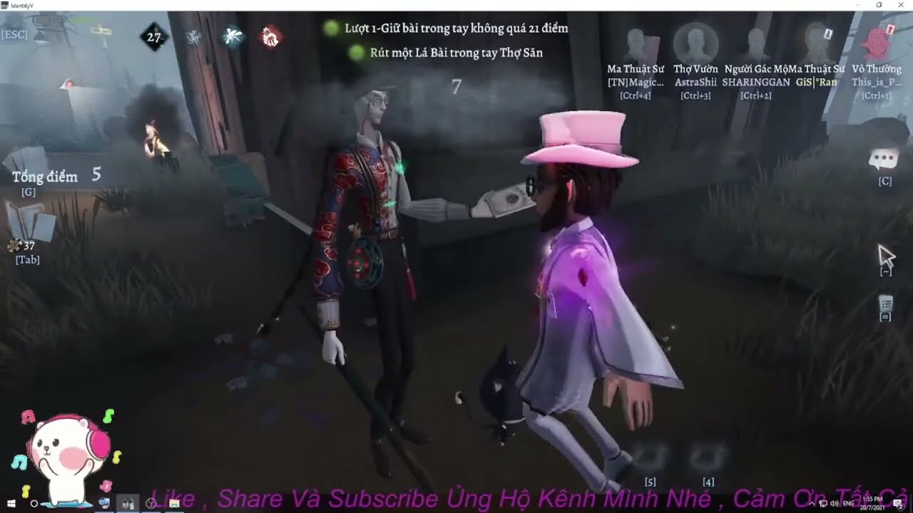 Cách chơi black jack P1 | Identity V