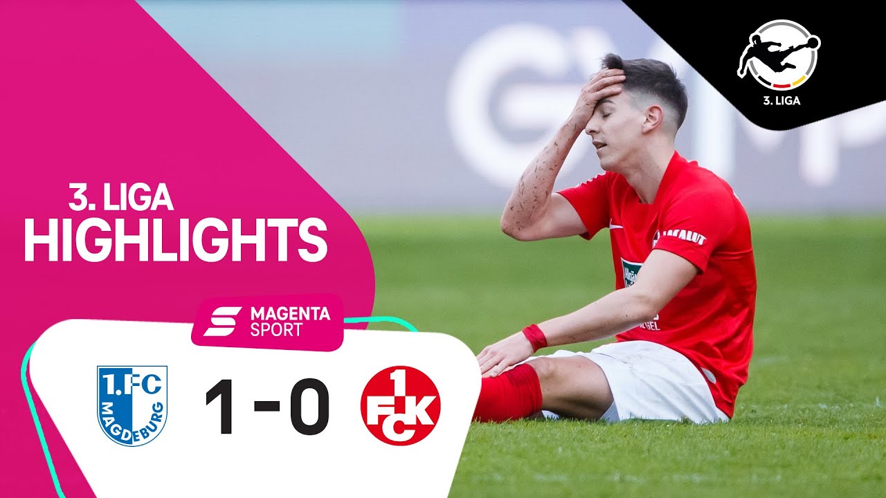 1. FC Magdeburg - 1. FC Kaiserslautern | 29. Spieltag, 2020/2021 | MAGENTA SPORT