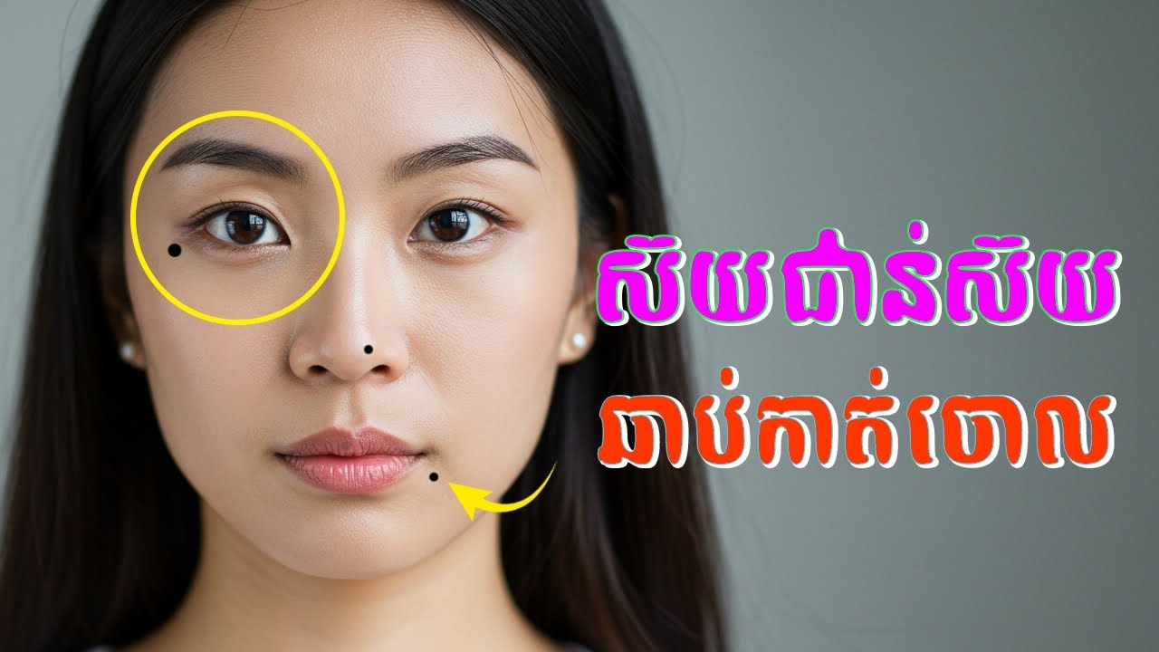 ស៊យហើយ! ប្រជ្រុយទាំង ៣ នៅលើផ្ទៃមុខអាចបំផ្លាញទ្រព្យ និងកាត់បន្ថយលាភសំណាង