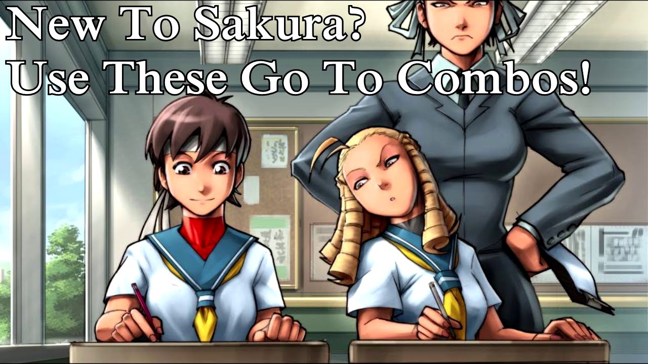 New To Sakura? Use These Go To Combos in USF4!