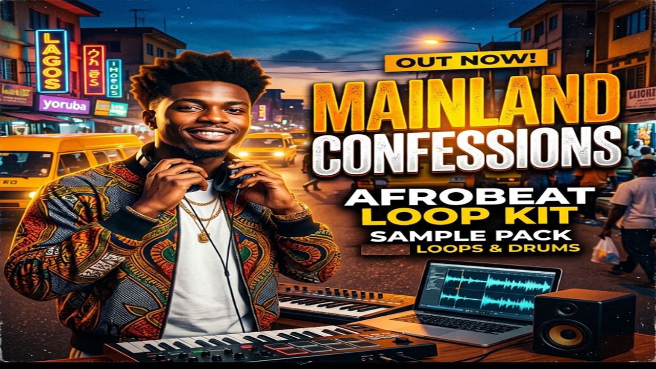 Afrobeat Loop Kit/Sample Pack 2026 - Mainland Confessions (Omah Lay, Wizkid, Fireboy, Rema, Asake)