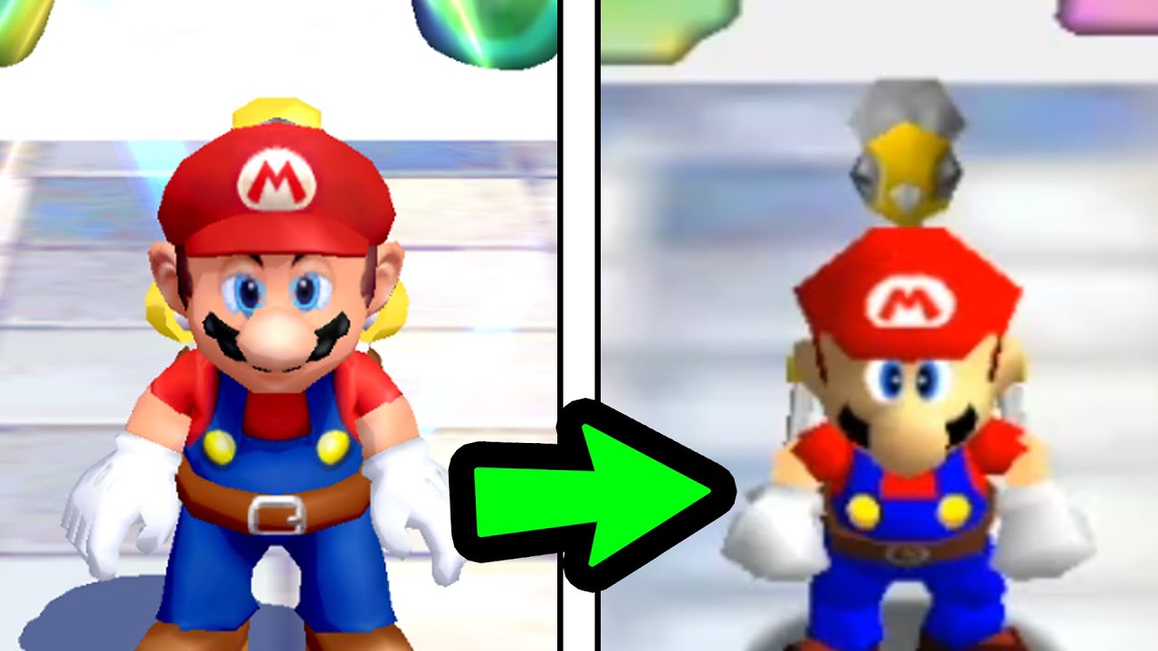 Super Mario Sunshine... on the Nintendo 64!