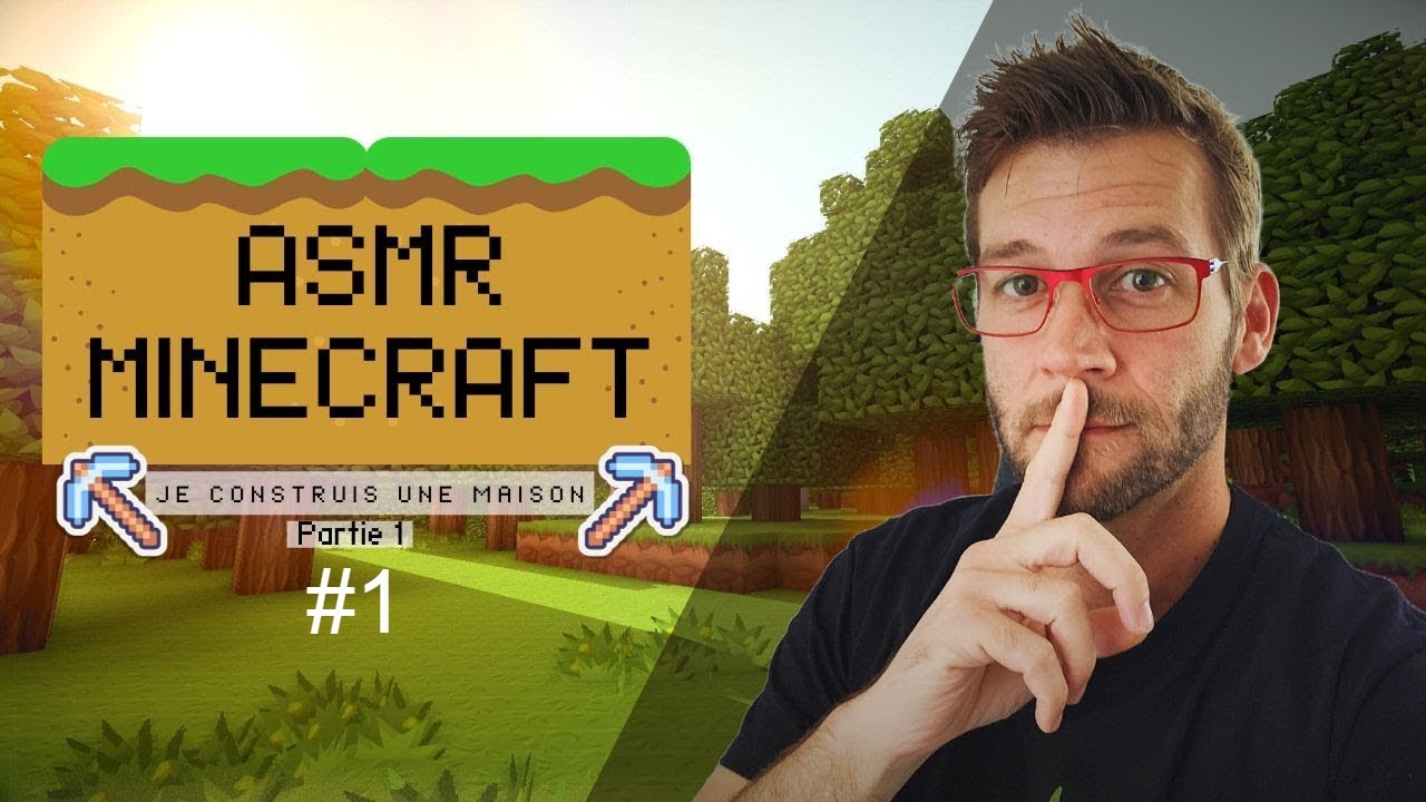 ASMR | D&eacute;couverte de Minecraft (et j'adore) #1 🖤