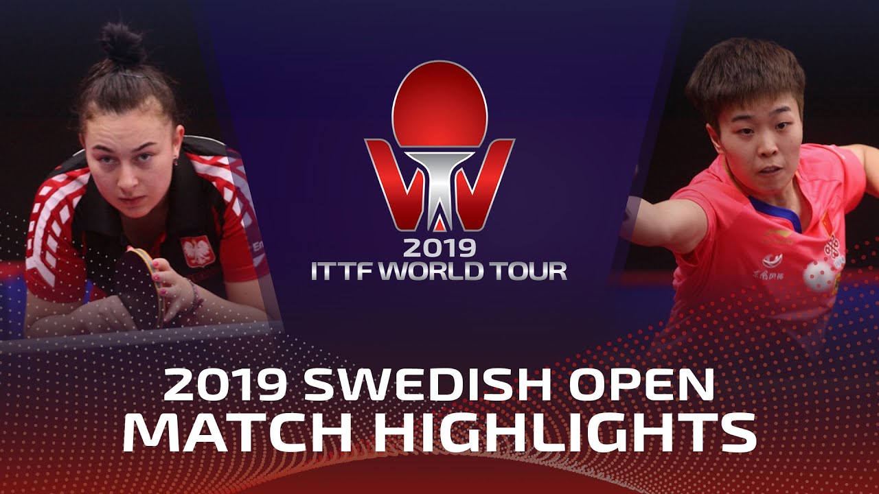 Natalia Bajor vs Zhang Rui | 2019 ITTF Swedish Open Highlights (Pre)