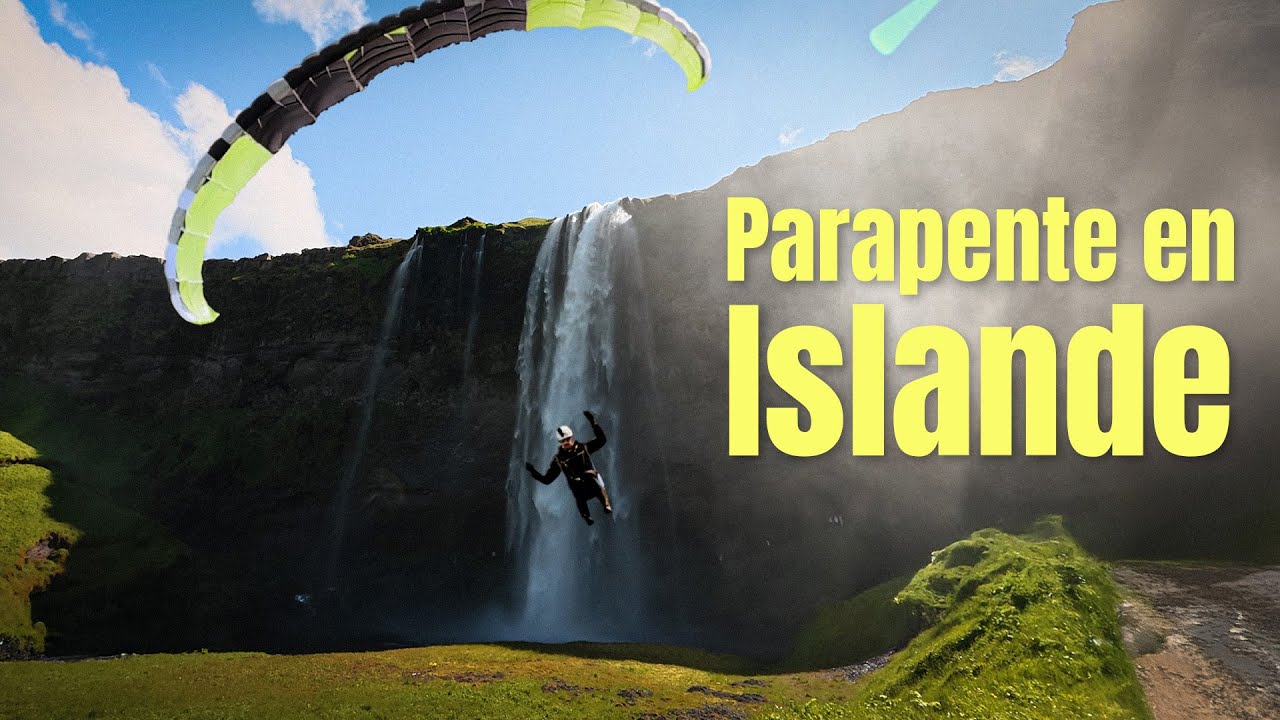 J’ai emporté mon parapente en Islande !