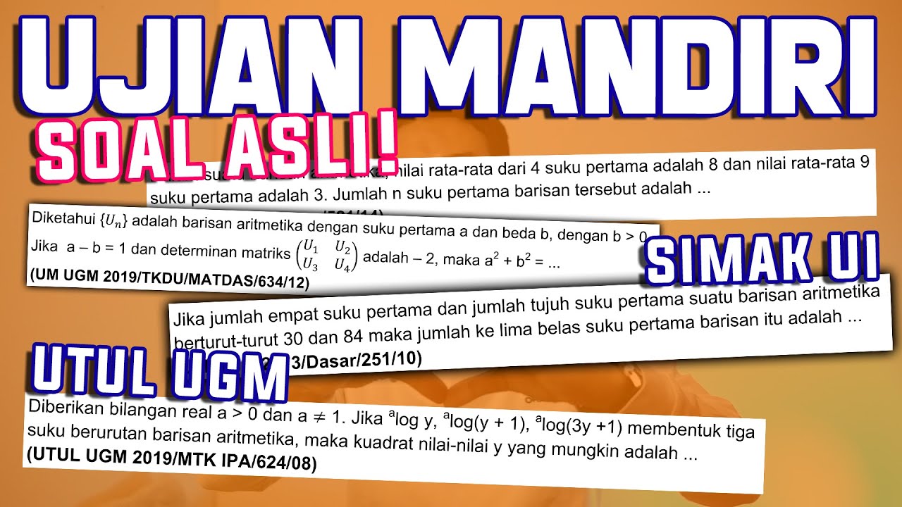 SOAL UTUL UGM 2021 !! UJIAN MANDIRI MATERI ARITMETIKA