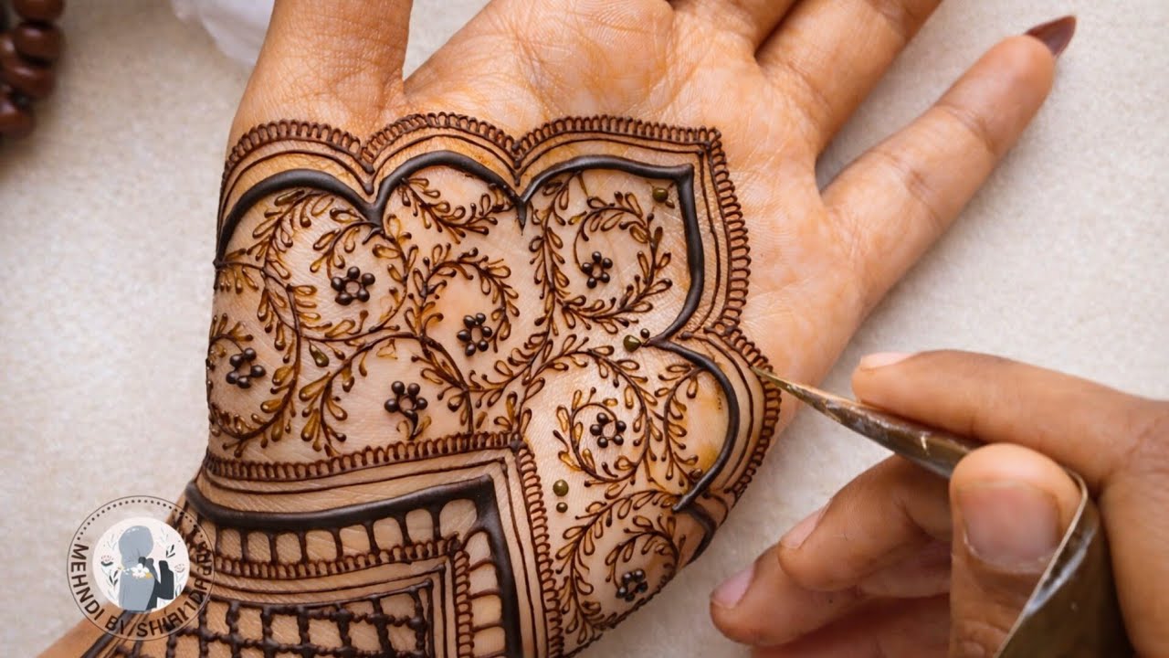 New EID special mehndi design 2026 || mehndibyshiri || easy front side henna #2026 #eid 