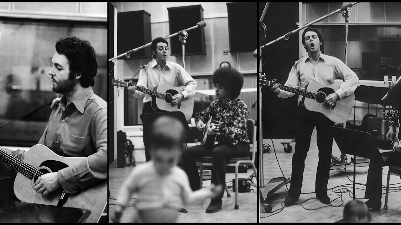 Paul & Linda McCartney | Long Haired Lady (Studio Backing Track w/ Guide Vocals)