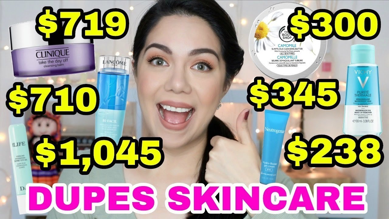 DUPES ECONÓMICOS DE SKINCARE DE ALTA GAMA | MARIEBELLE COSMETICS