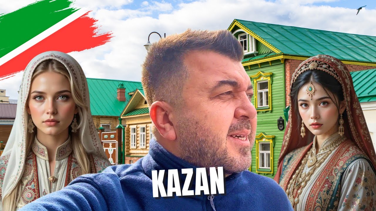 Удивительный Старо-Татарская слобода в Казани! Путешествую по России, говоря по-турецки!