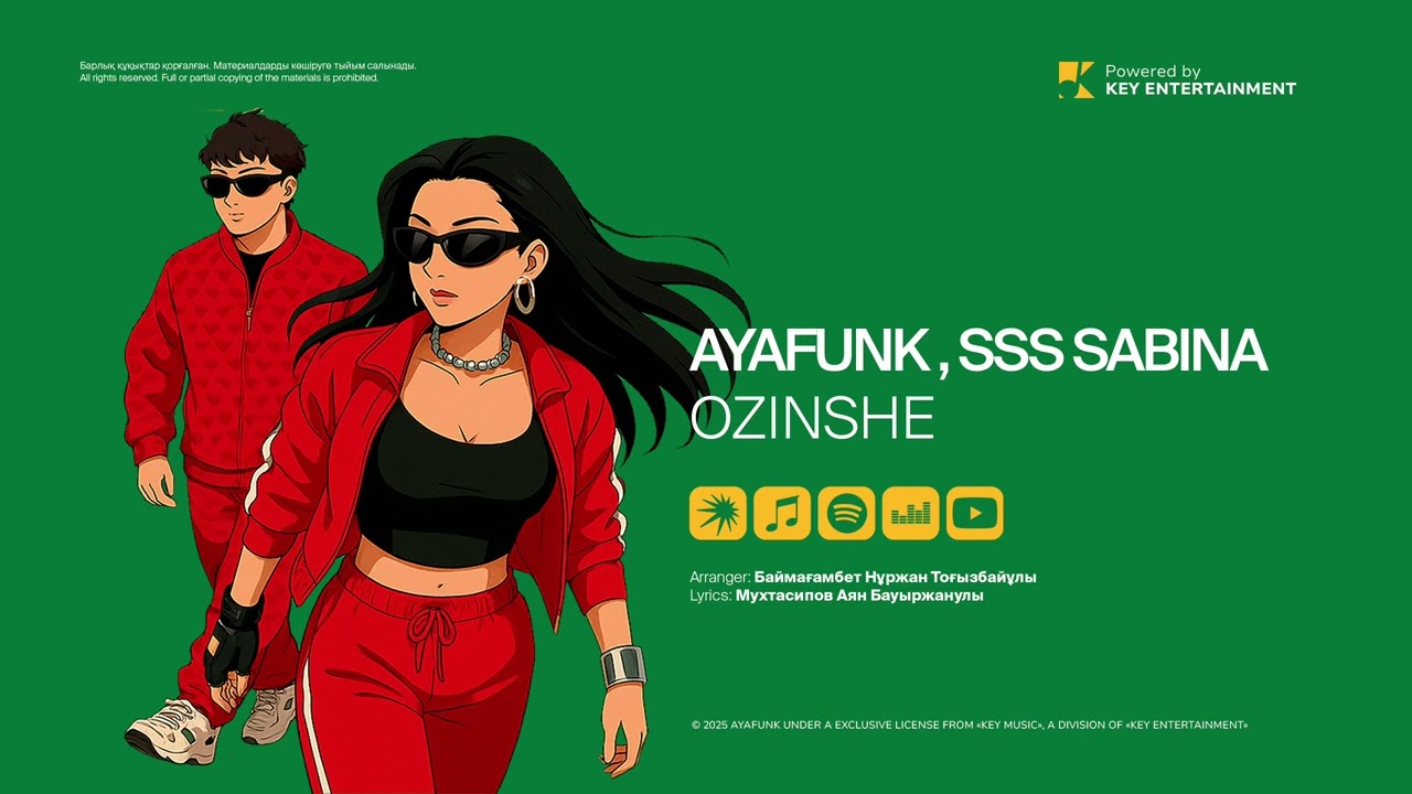 AYAFUNK feat SSS SABINA - OZINSHE (Official Audio)