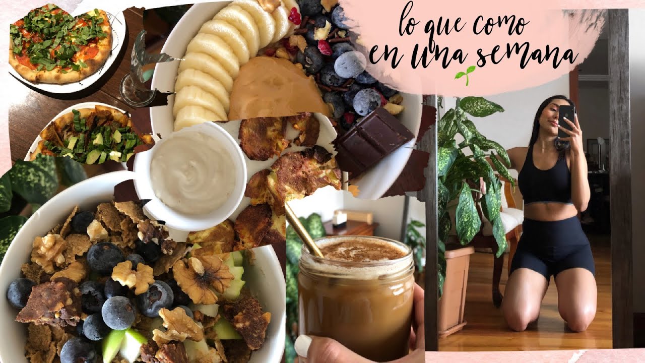 LO QUE COMO EN UNA SEMANA *realista*
