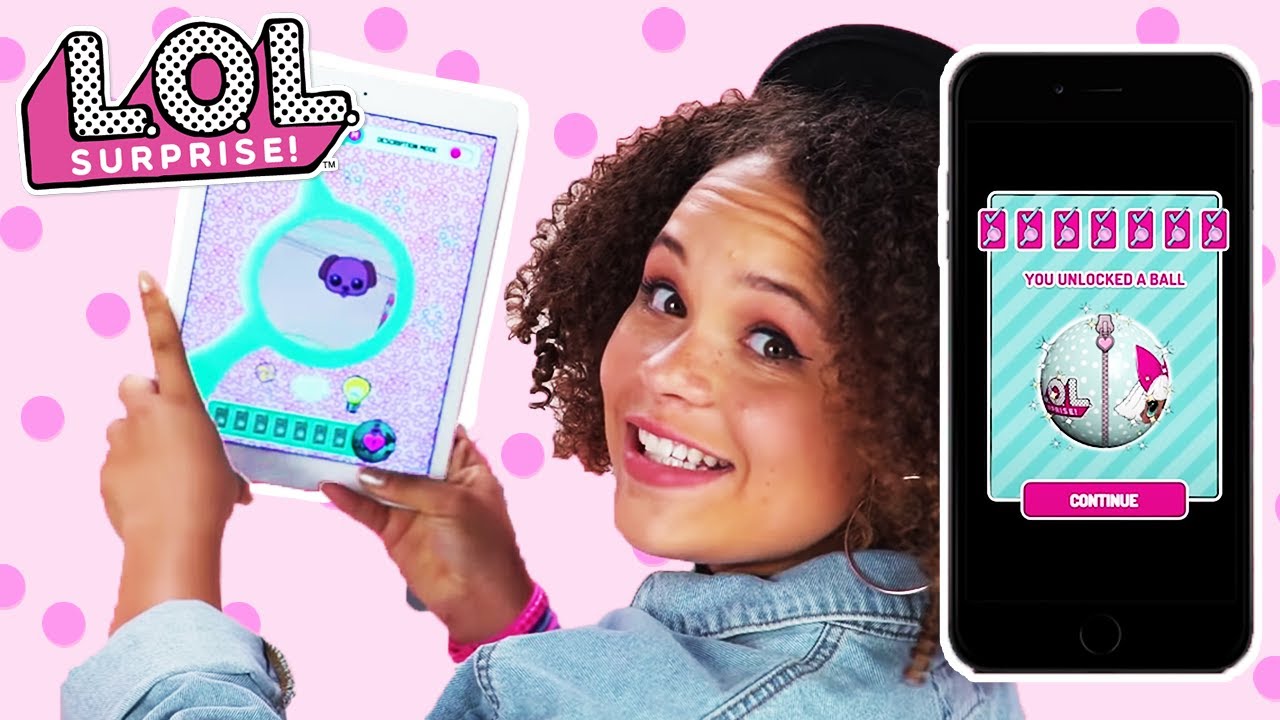 Game Night Using The L.O.L. Surprise! Ball Pop APP! | L.O.L. Surprise!  Compilation