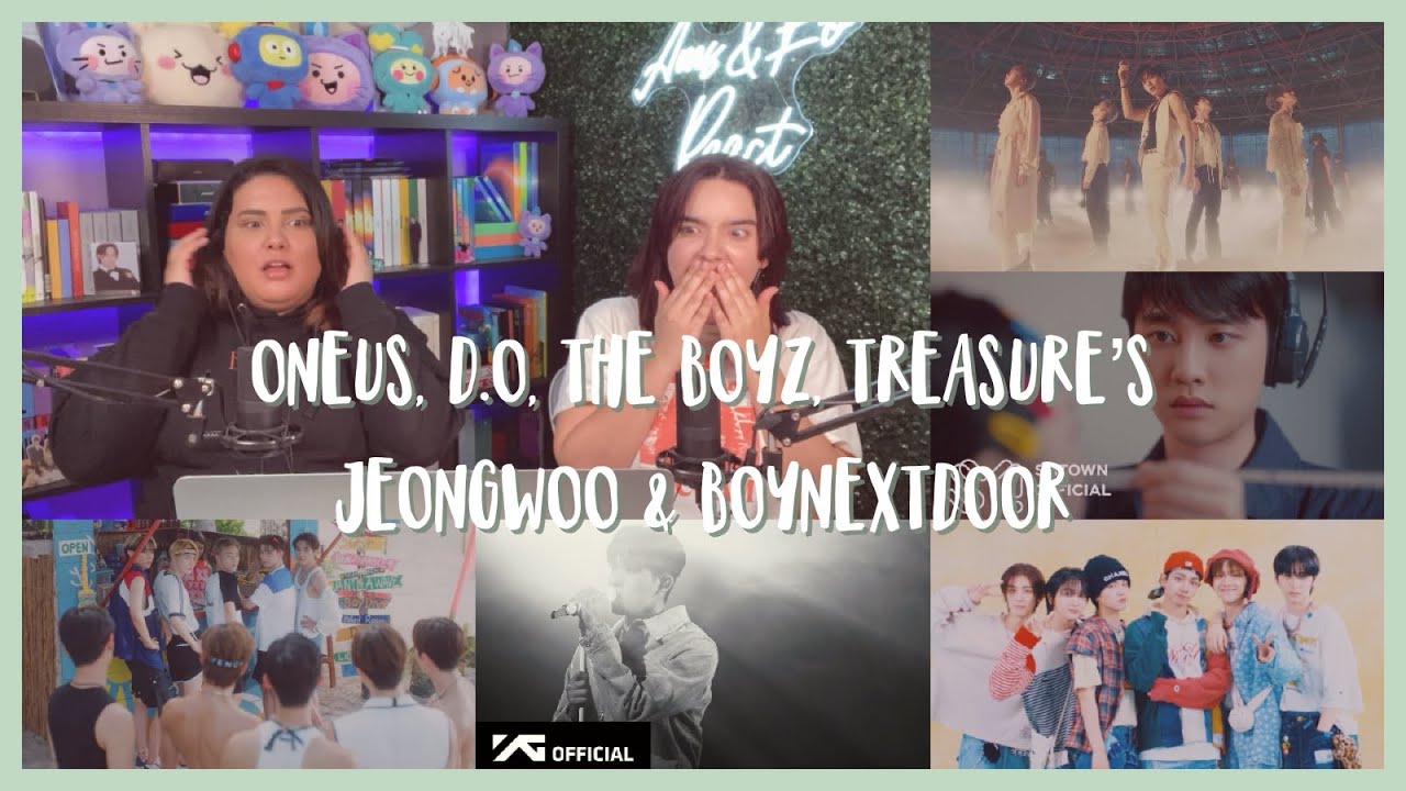Catching Up With Our Faves 🔥 Reacting to ONEUS, THE BOYZ, D.O., TREASURE's JEONGWOO & BOYNEXTDOOR
