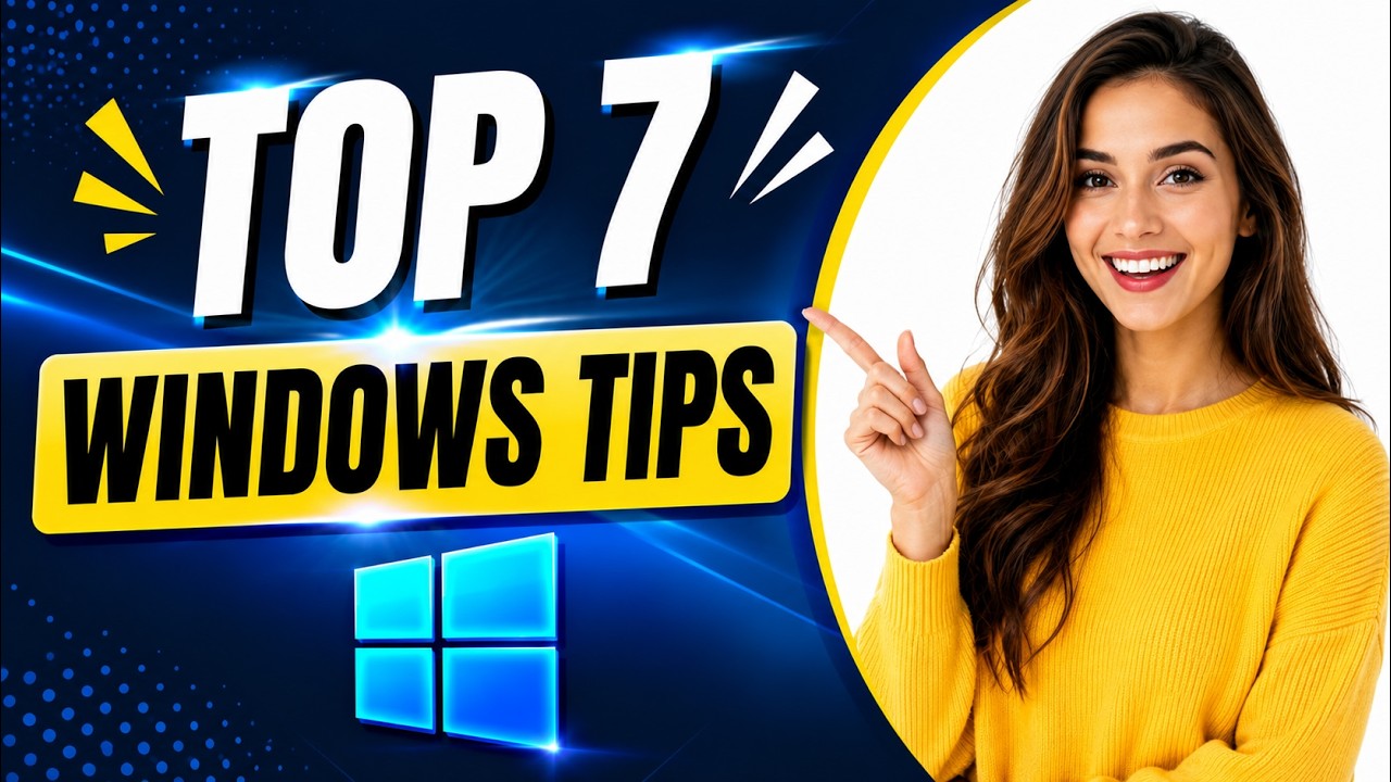 7 Computer Tips for Windows Users