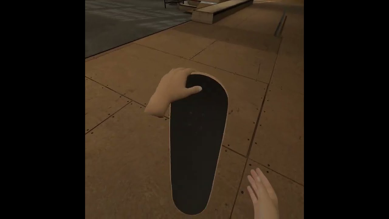 Skating in Virtual Skate!! Goofy intro to this game. 