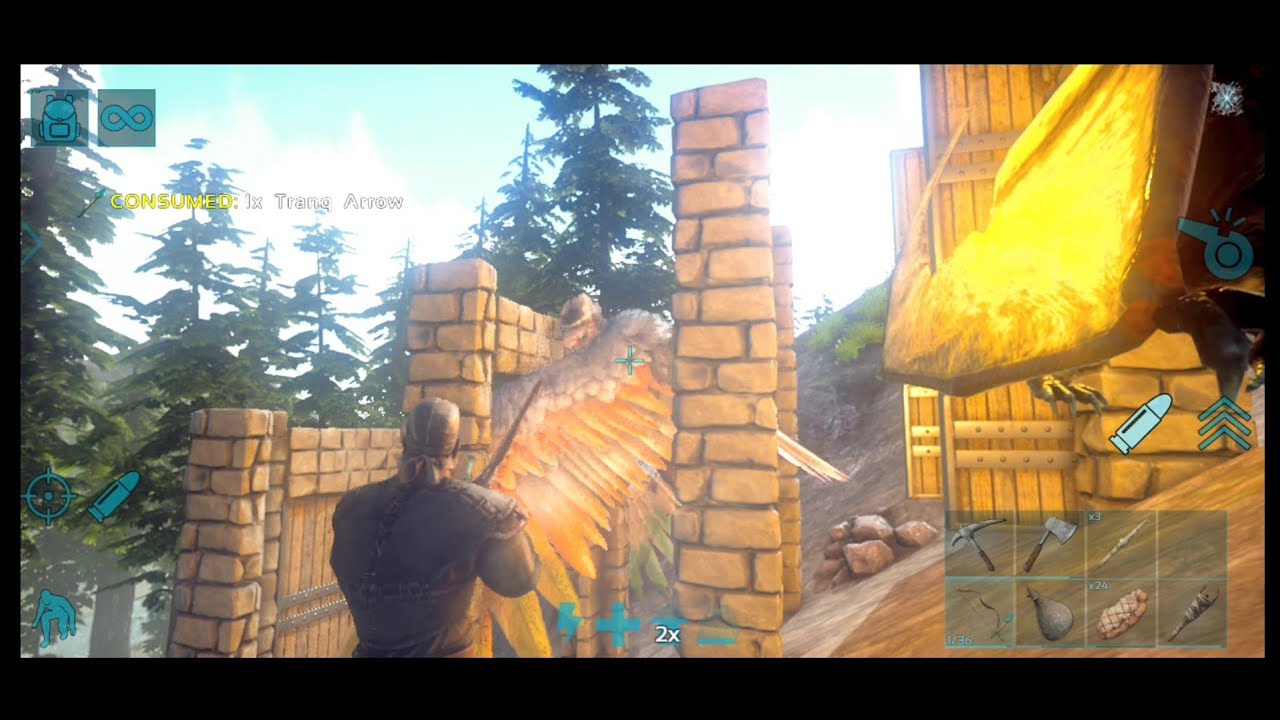 ARK: Ultimate Mobile Edition Gameplay #2 : Đi tìm máy bay vận chuyển 
