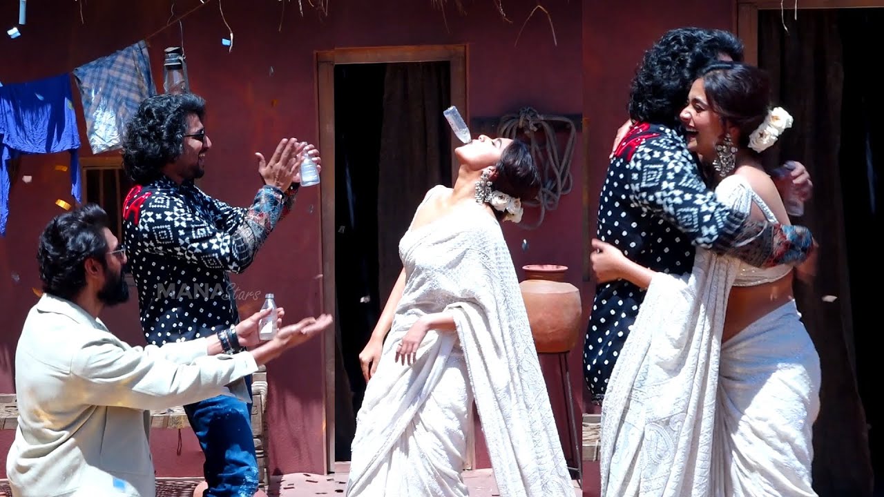 Nani, Keerthy Suresh & Rana Super Fun @ Dhoom Dhaam Dhosthaan Video Song Launch In Mumbai | #Dasara
