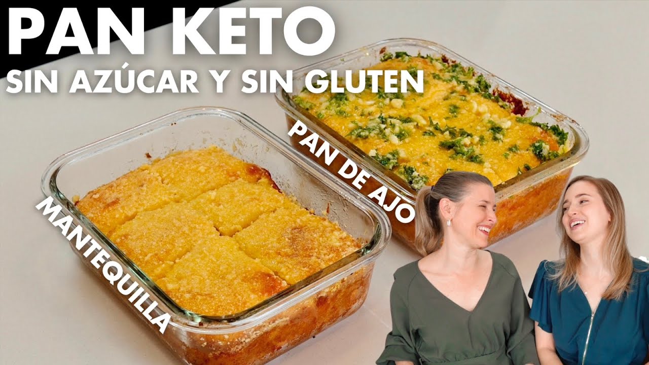 PAN DE AJO Keto- ¡Sin azúcar ni gluten!