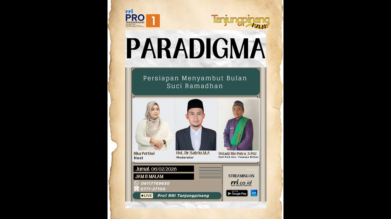 Persiapan Menyambut Bulan Suci Ramadhan