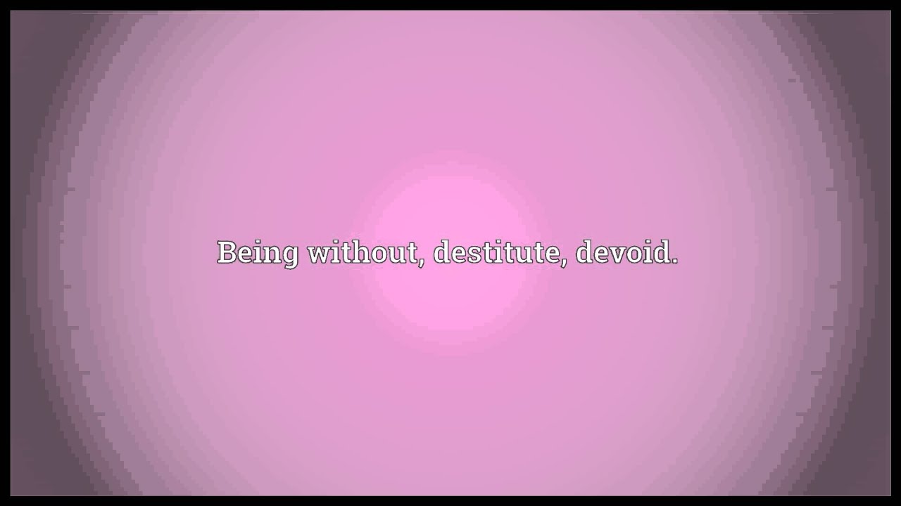 Void Meaning