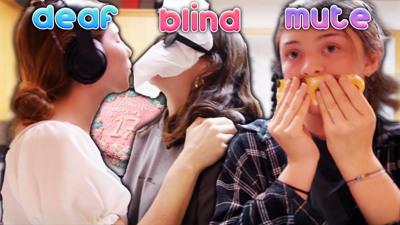 BLIND / DEAF / MUTE BAKING CHALLENGE!