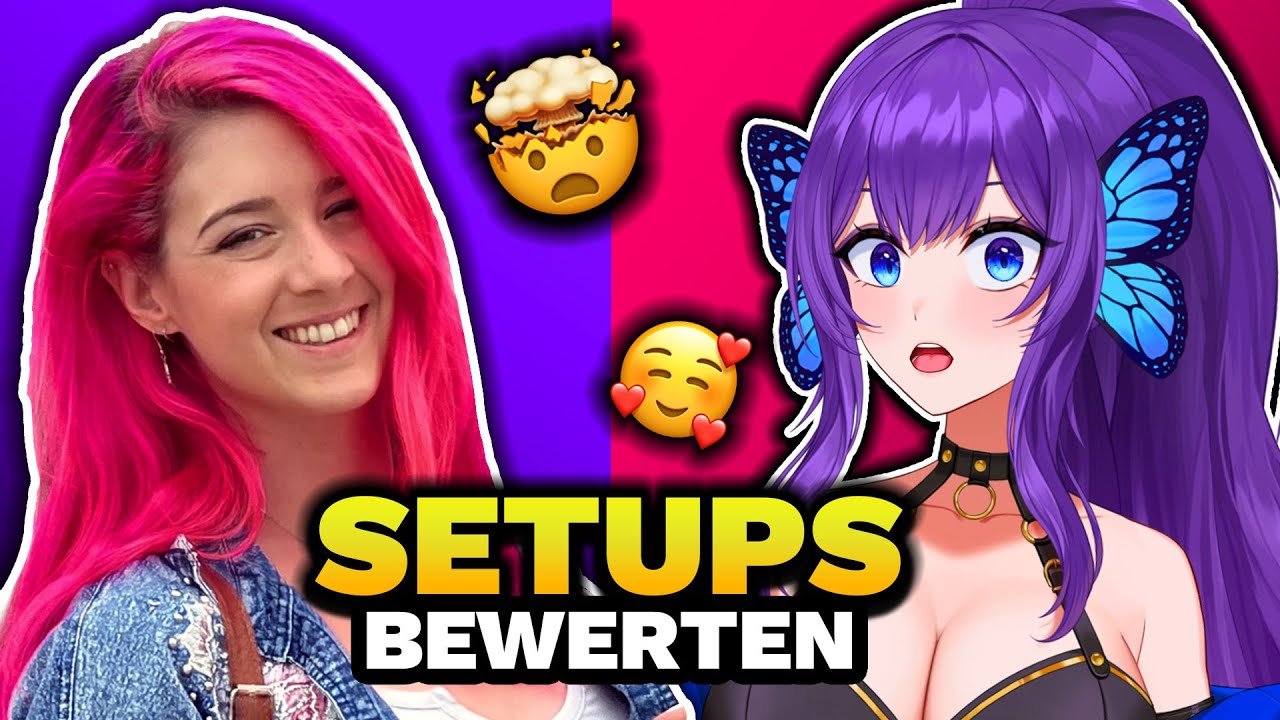Von PEINLICH bis KRASS 🤯 Wir BEWERTEN eure SETUPS ft. @LizaGrimm  💻
