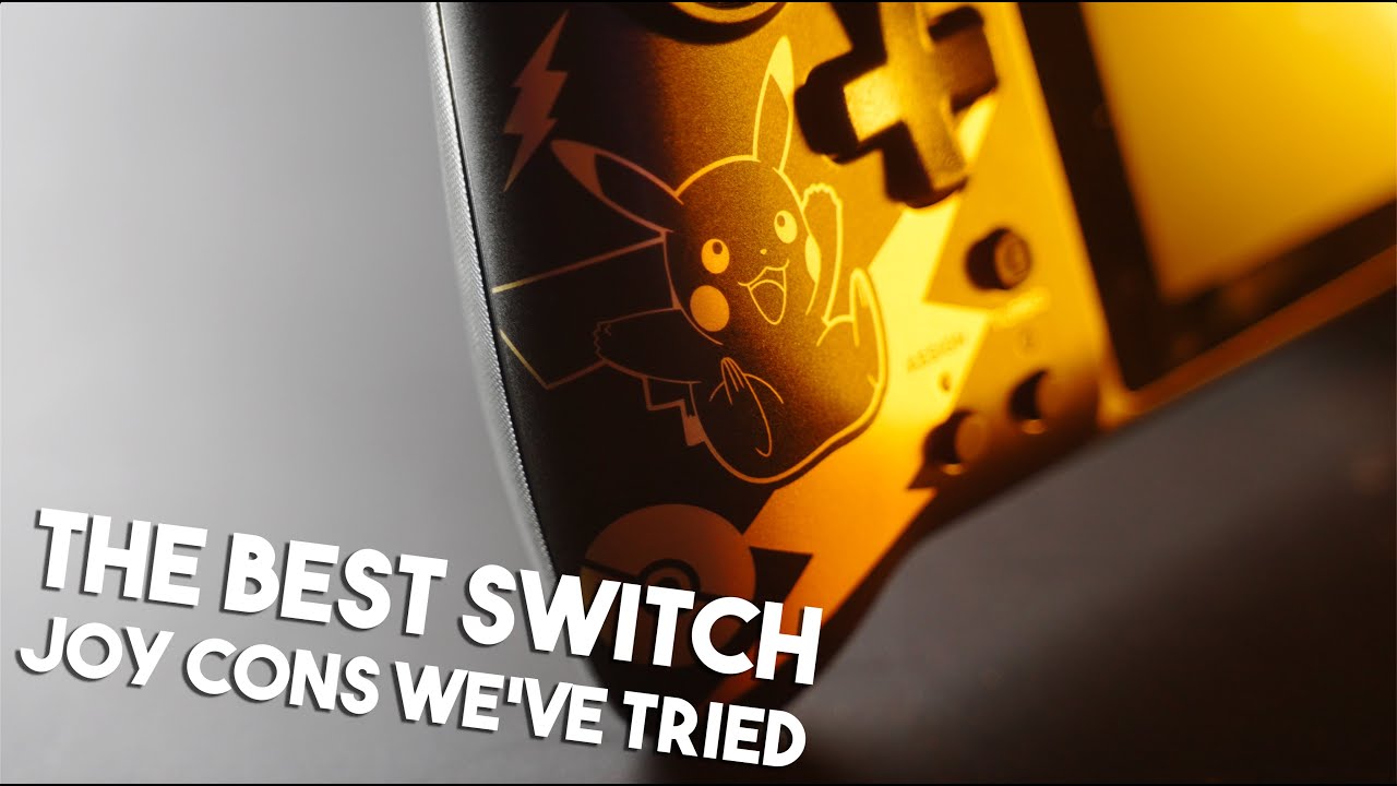 BEST NINTENDO SWITCH JOY CONS  | Hori Nintendo Switch Split Pad Pro (Pokemon: Black & Gold Pikachu)