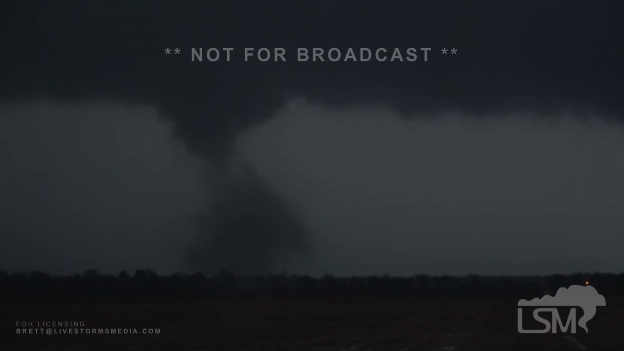 03-30-2025 Harrisburg, AR - Tornado Intercept Just West of Harrisburg, AR
