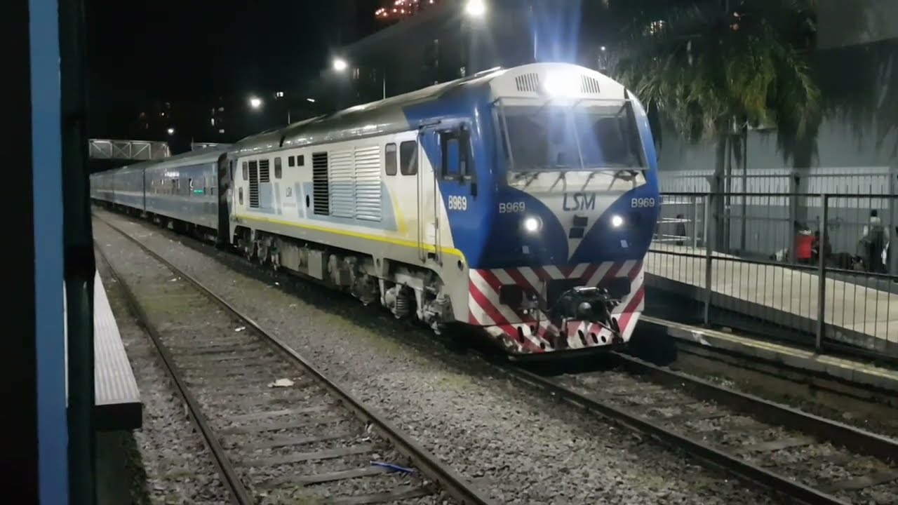 [ FULL HD ] LSM Locomotoras CSR SDD7 en Est. Villa Del Parque  25/8/2023