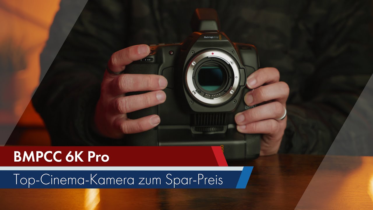 Blackmagic Pocket 6K Pro | Günstiger Video-Profi im Test [Deutsch]