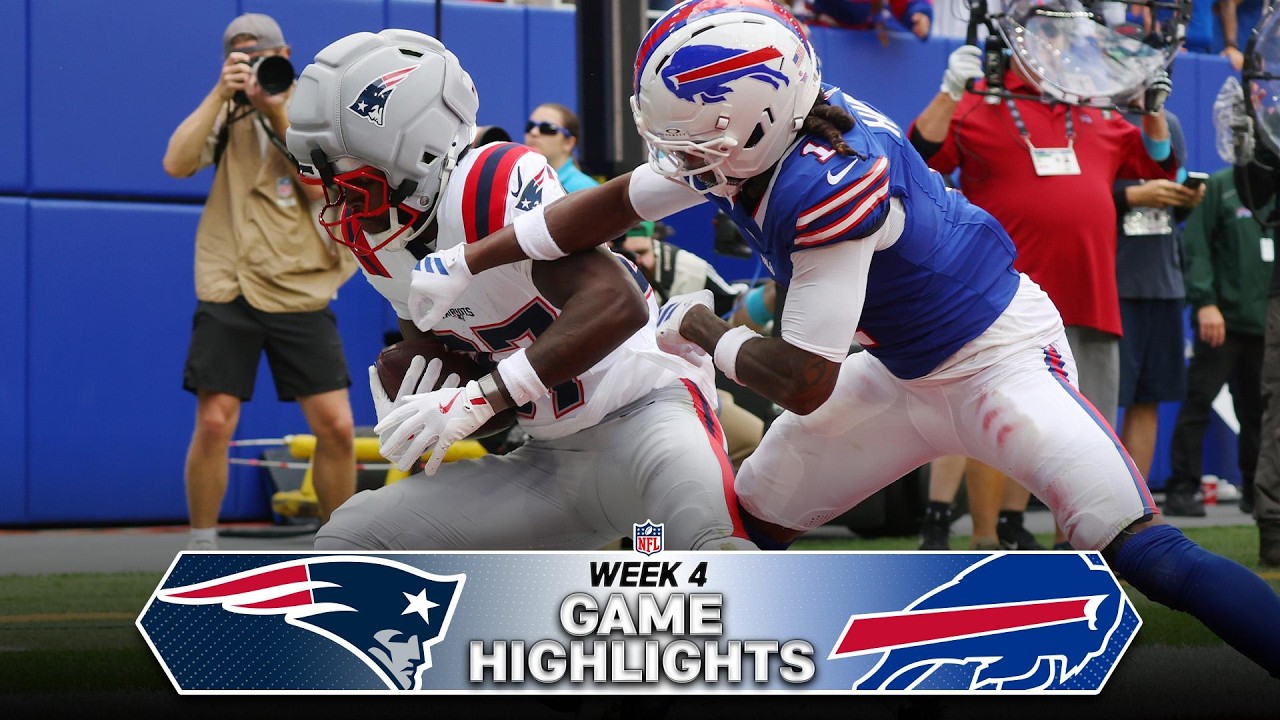 Лучшие моменты матча New England Patriots &mdash; Buffalo Bills | 4-я неделя сезона NFL 2026