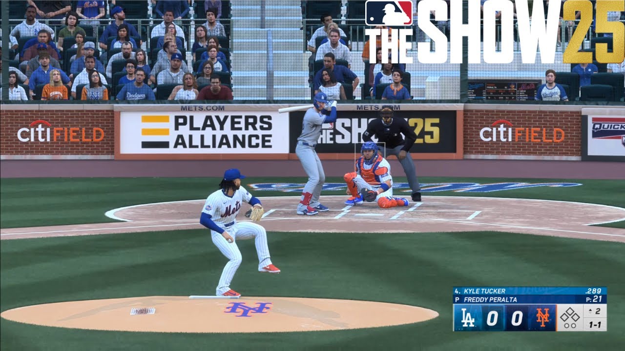 MLB The Show 25 New York Mets vs Los Angeles Dodgers | GAMEPLAY - PS5 4K