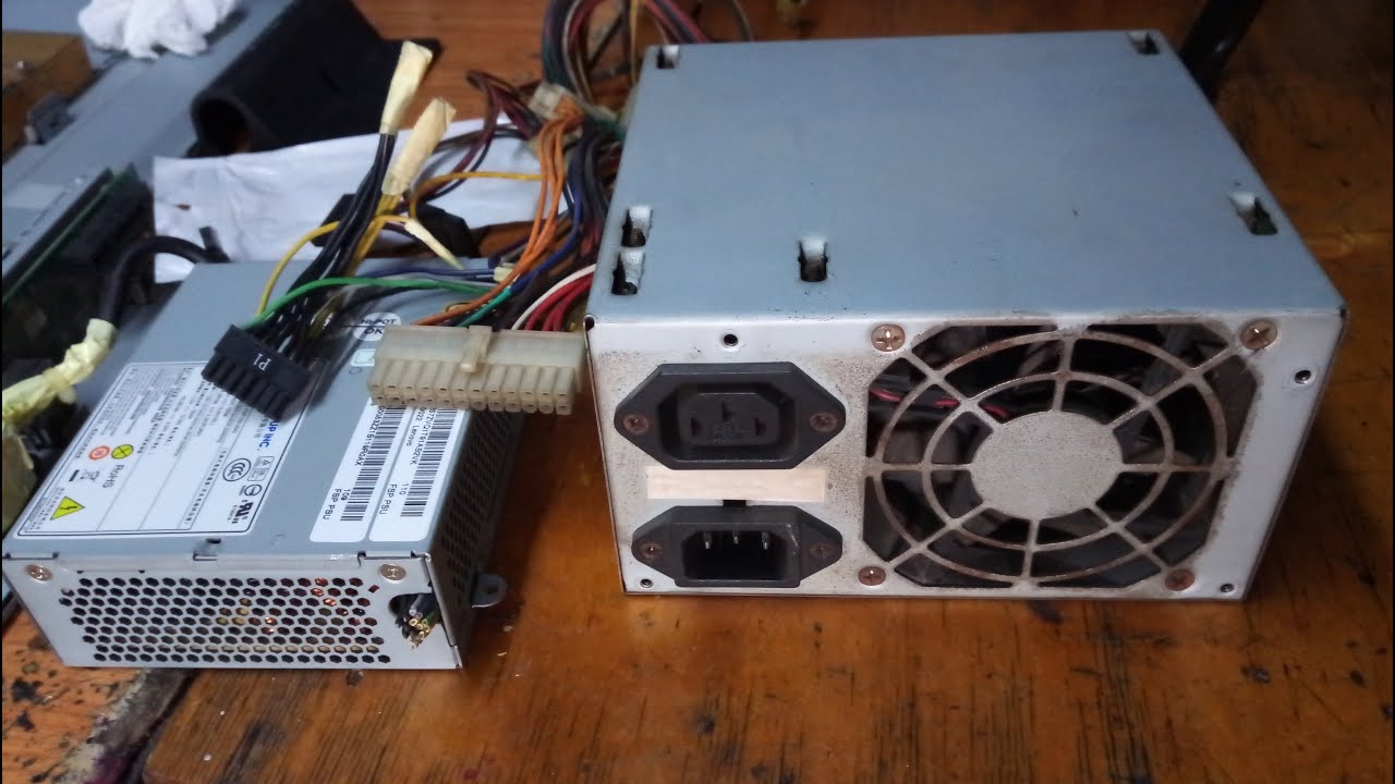 MODIFIKASI PSU PC ALL IN ONE LENOVO M71z MENGGUNAKAN PSU PC BIASA