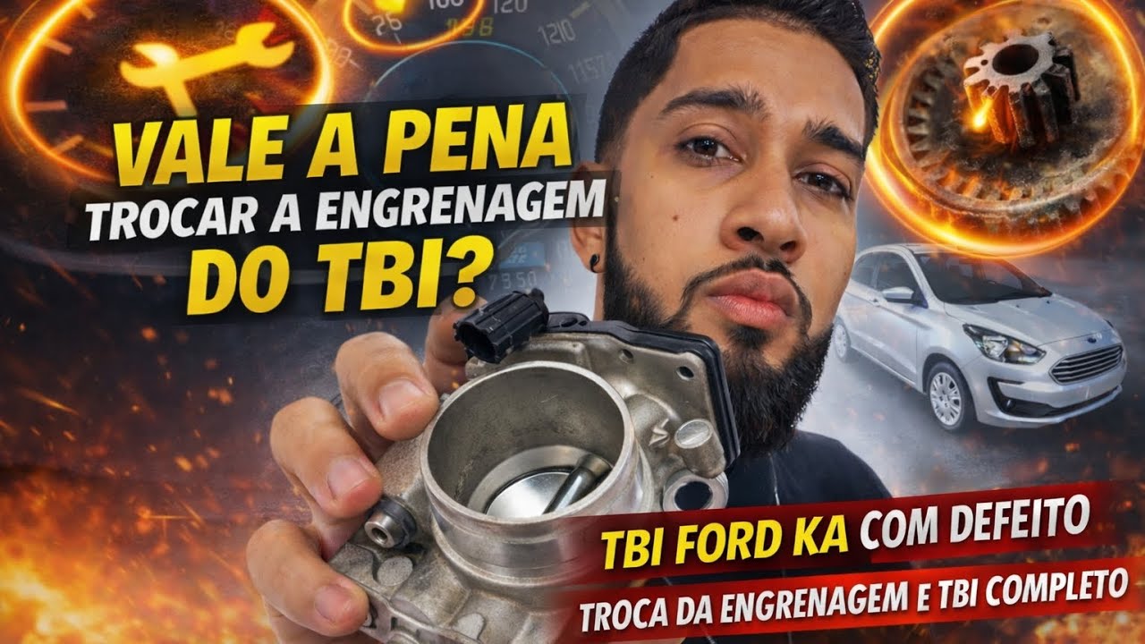 TBI FORD KA 1.0 (2014 a 2021): Troca Completa ou só a Engrenagem? Veja o resultado!