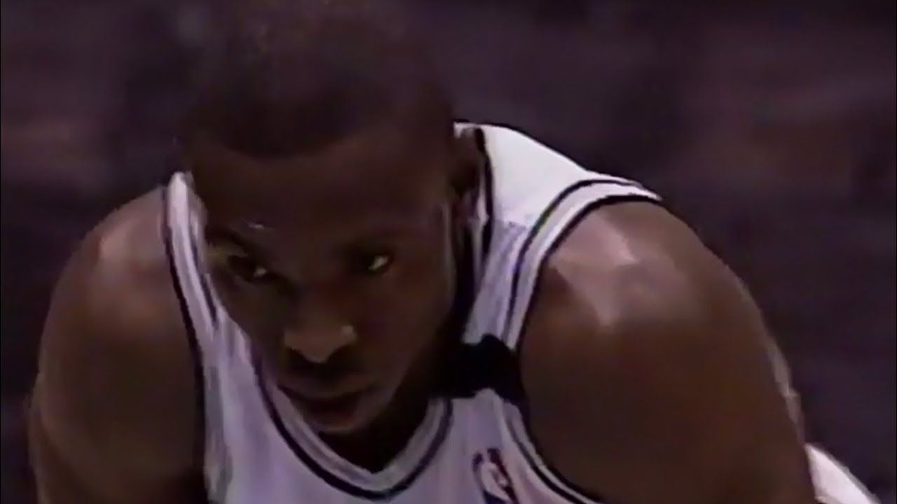 Avery Johnson Spurs 17 pts 7 asts vs Sonics (1998)