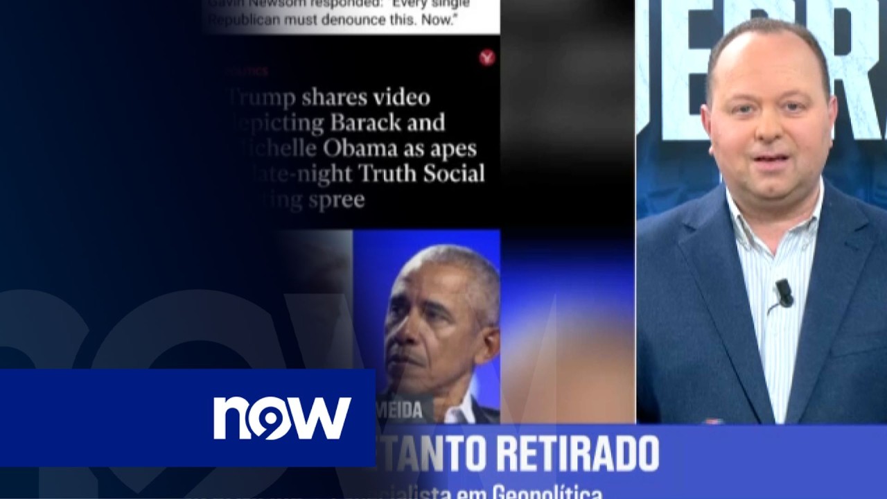 Obama retratado como macaco: «Trump quer relançar ideia de que houve fraude eleitoral em 2020»