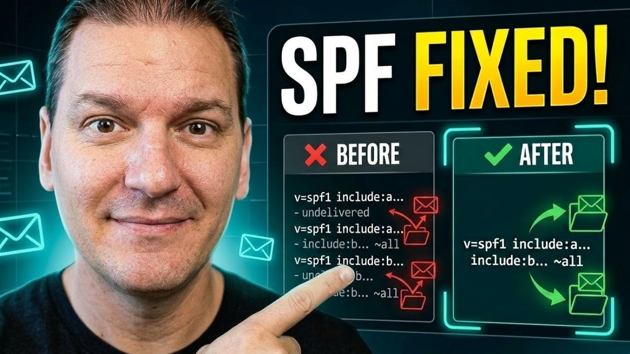 How To Create, Add & Edit SPF Record Setup Tutorial [Critical For Email Marketing Deliverability]