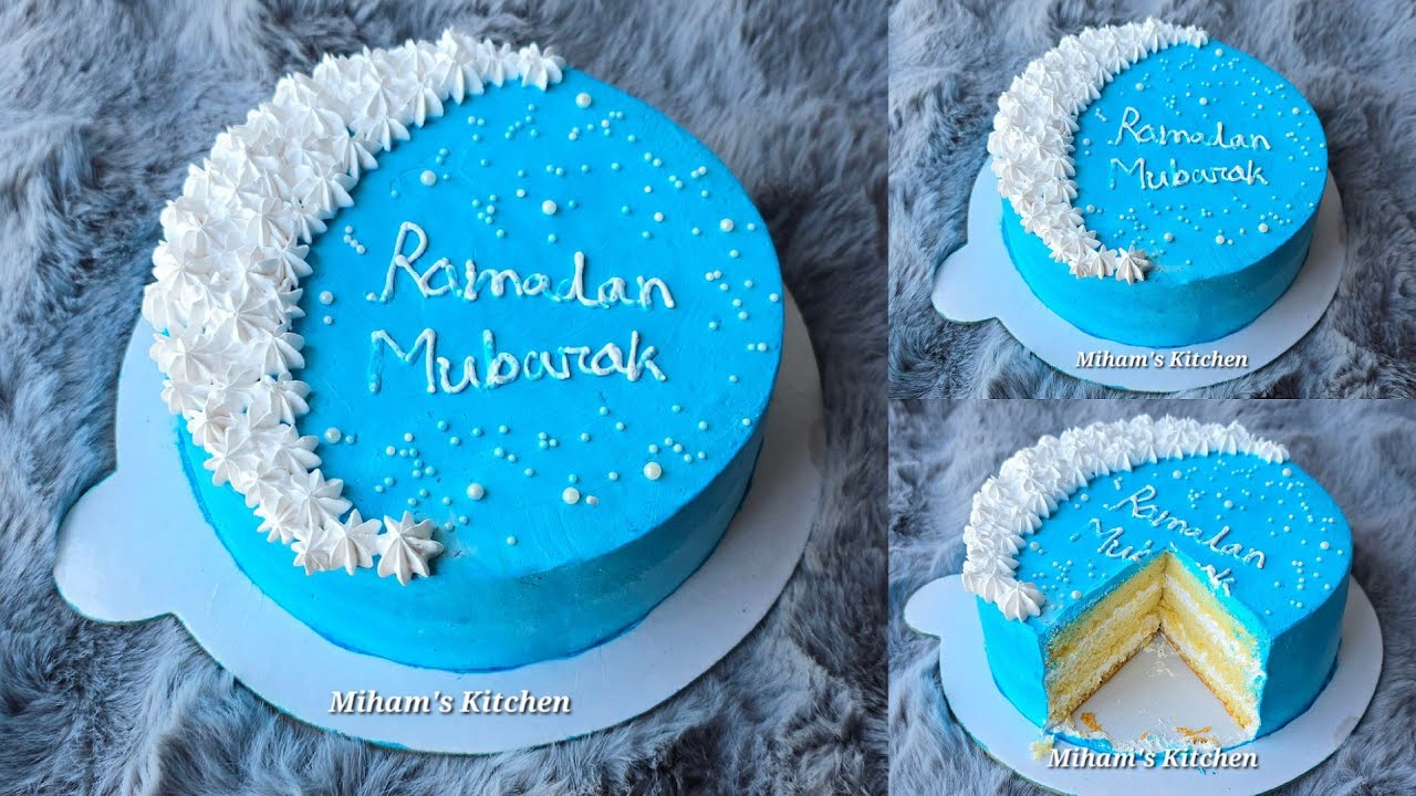Stunning Ramadan Mubarak Cake Decoration Ideas☪️🌜 Recipe #78