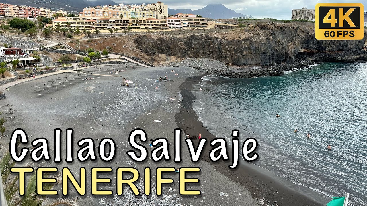 Tenerife - Callao Salvaje 🏙️🌊 4K HDR
