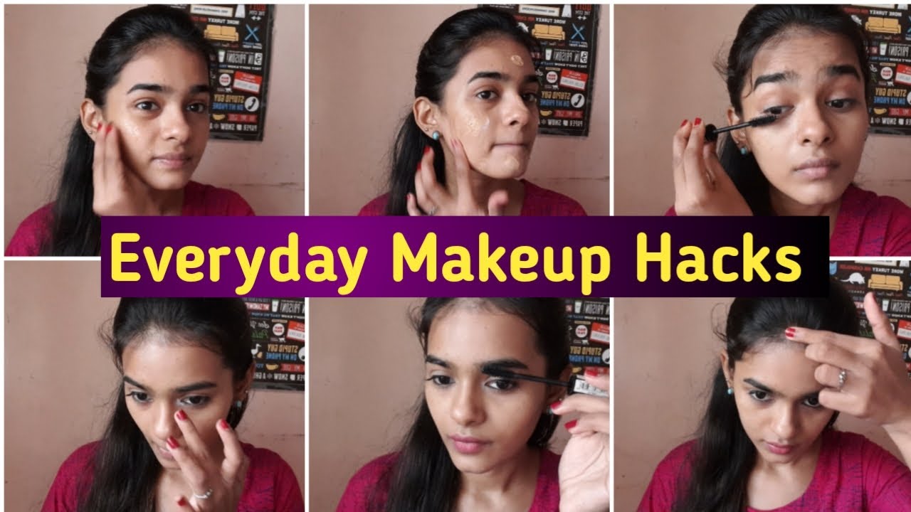 தமிழில் Everyday Makeup hacks | சீக்கிரமா Ready ஆக Makeup hacks follow பண்ணுங்க | Hacks in Tamil