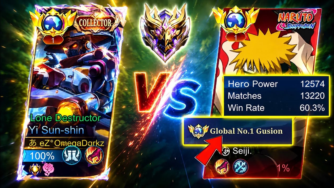 YSS vs 13K Matches TOP GLOBAL 1 Gusion (Immortal Rank)