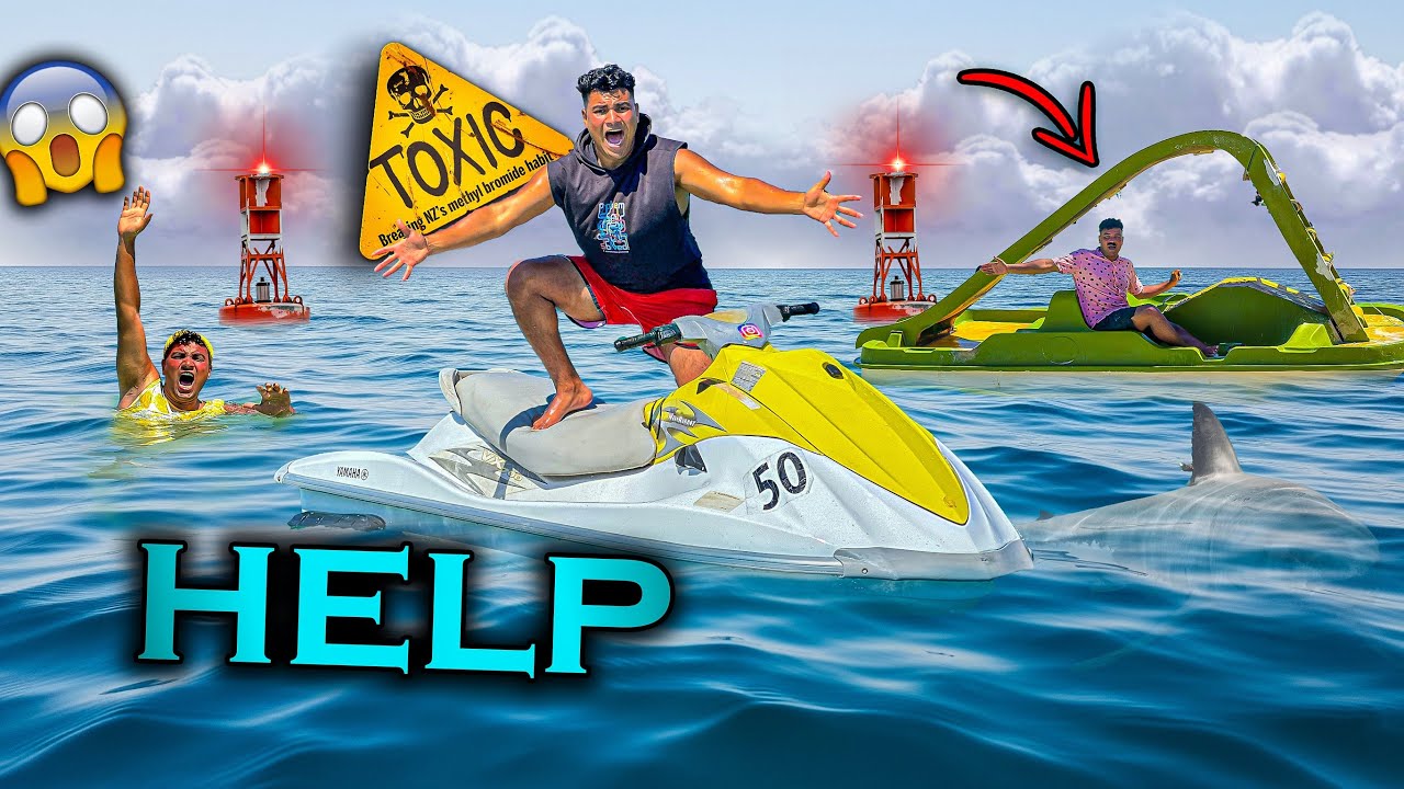 لما تروح مصيف مع عيلتك والجيت سكي يعطل بيك في البحر😱🌊| سيف عماد