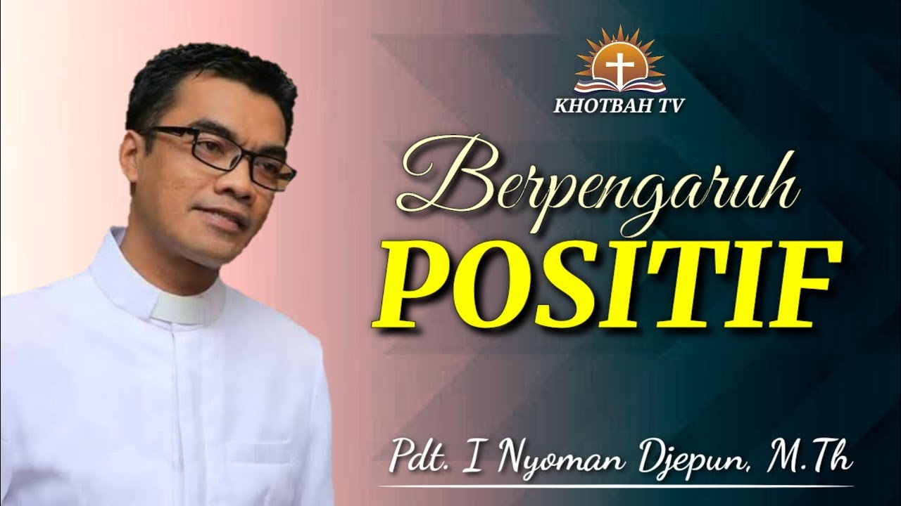Khotbah Minggu, 11 September 2022 - Daniel 1:6-17 | Pdt. I Nyoman Djepun, M.Th