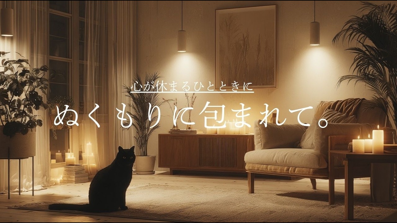 【癒やされるBGM】🌙心が休まるひとときに、ぬくもりに包まれて。
